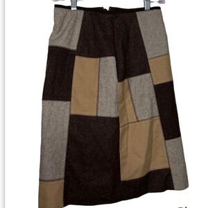 THE LIMITED PATCHWORK SKIRT Y2K SIZE 2